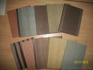 Деревопластик-доска террасная, фасадная, вагонка #790483