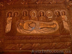 Церковная утварь-плащаница царских времен.Ручная работа-вышивка канителью. #790193