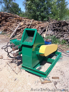 Молотковая дробилка – с бревна сразу в тырсу #784970