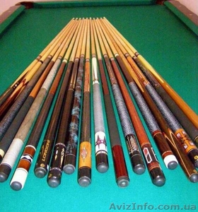 Бильярдные столы, кии, шары, сборка и перетяжка. #795743