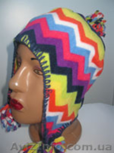 Красивые флисовые шапочки #785247