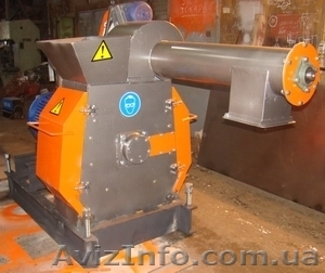 Измельчение влажной древесины в мелкую фракцию #784954