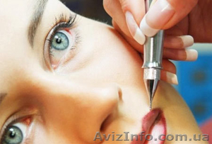 татуаж губ бровей век #800045