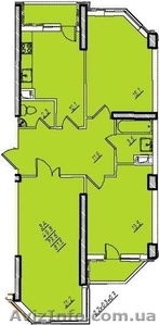 Продам 3 комнатную квартиру ,  Слободка ,  новостройка #316594