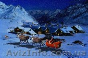 Привітання Діда Мороза та Снігуроньки з Новим роком #793299