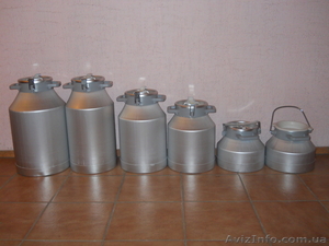 Бідон алюмінієвий та нержавіючий в асортименті #800190