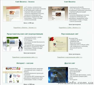 Создание и разработка сайтов #794001