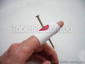 Розыгрыш—прикол «Гвоздь в пальце» (nail through finger) #788735