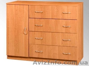 Комод-4+1-Б(компанит) #789623