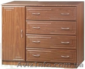 Комод-4+1Б МДФ (компанит) #790024