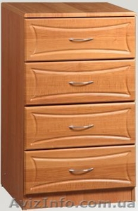 Комод-4-А МДФ (компанит) #790020