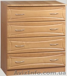 Комод-4-Б МДФ (компанит) #790022