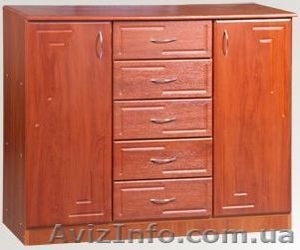Комод-5+2 МДФ (компанит) #790030