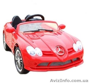 Продам Эксклюзив! Детский электромобиль Mercedes SLR 722S - 12В,  2 акб,  7 км/ч #788753