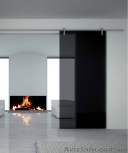 двери стеклянные, стеклянные конструкции, стеклянные перегородки #787455