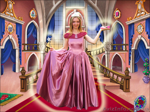 Дед Мороз и Снегурочка,  клоун,  праздник,  Киев #799036