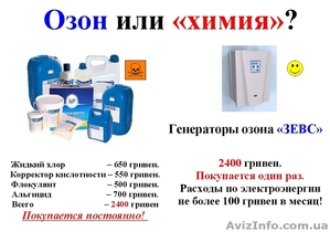 Генераторы озона для бассейнов. #799255