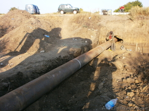 Прокол под дорогой. Бурение горизонтальное. #795552