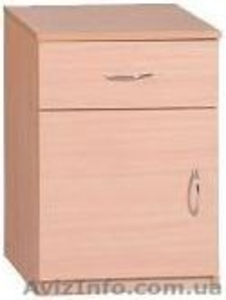 ПКТ-3. прикроватная тумбочка(компанит) #790000