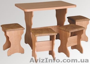 София,  комплект,  Стол кухонный. 4 табуретки (компанит) #789682