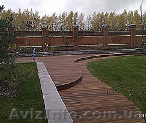 Террасная доска, массивная доска, термоясень #788354