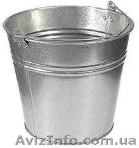 Ведра пластмасовые,  оценкованые разного литража #799585