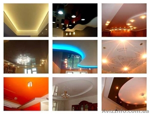 Установка натяжных потолков в Киеве,  натяжные потолки монтаж Киев #800794