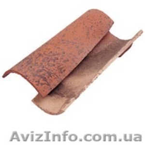 Желобчатая керамическая черепица TERREAL цена. Гарантия производителя,  доставка #805841