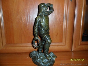 Старинная статуэтка бронза #802756