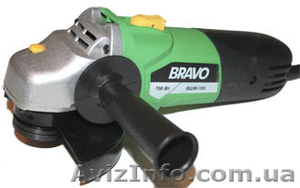 БОЛГАРКА (УГЛОШЛИФОВАЛЬНАЯ МАШИНА) BRAVO ВШМ-700,  115 ММ,  700 ВТ #813607