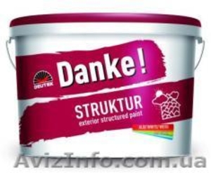 Штукатурка акриловая структурная 30кг Danke struktur #813909