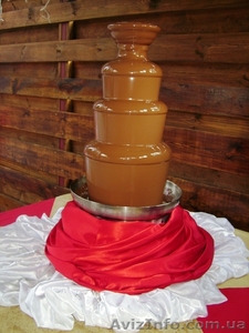 Аренда шоколадных  фонтанов на корпоратив! #806471