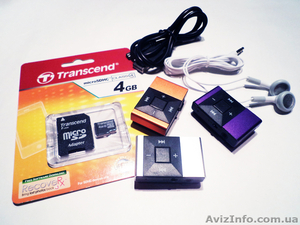 Металлический MP3 плеер 4Gb (полный комплект)  #811480