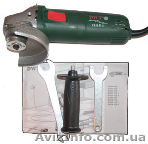 БОЛГАРКА (УГЛОШЛИФОВАЛЬНАЯ МАШИНА) DWT WS07-125 #813616