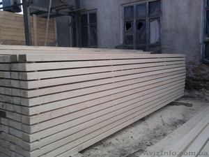 Пиломатериал хвойний обрізний та необрізний, вагонка, полова дошка, блок-хауз, дрова #808078