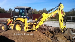 Аренда экскаватора погрузчика,  мини экскаватора в Киеве #814910
