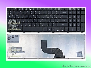 Клавиатура для ноутбука Acer Aspire 5738,  5810 Black RU #814482