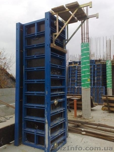 Опалубка колонн (рамная опалубка,  балочно-р опалубка,  круглые колонны) #794494