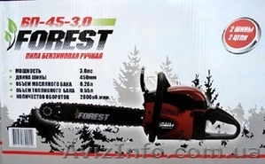 Бензопила цепная FOREST БП-45-3.0Л/С (2Ш+2Ц) #813654