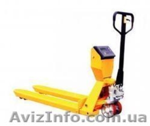 Тележка гидравлическая с весами (рокла с весами) #811856
