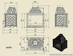 Камин Kratki Zuzia 16 кВт  #811132
