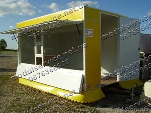 Торговые прицепы разных размеров и назанчения #818761