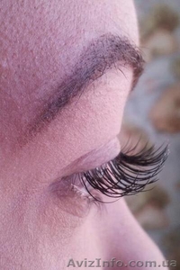 Наращивание ресниц у вас дома #825999