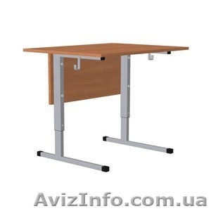 Школьная парта на одной стоике эконом вариант #824503