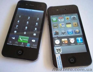 Точная копия  iPhone 4S 1 sim,  wi-fi,  java  (емкостный экран) #827363