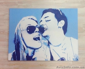 Портрет на заказ в стиле поп-арт #827580