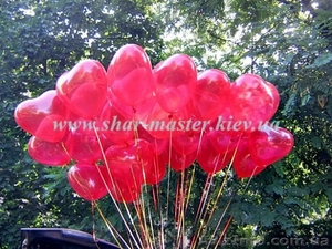 Воздушные шары на День Валентина и 8 Марта в Киеве,  шарики с гелием. #816889