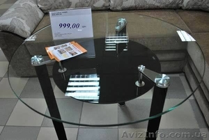 Стеклянные столы для кухни B225,  кухонные столы стекло B225 #820247