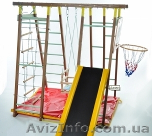 Развивающий уголок для детей деревянный Чемпион #826144