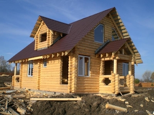 Деревянный дом из массива сосны #827590